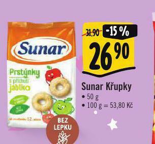 Albert Sunar křupky nabídka