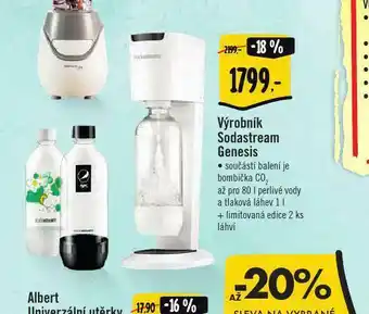 Albert Výribník sodastream genesis nabídka