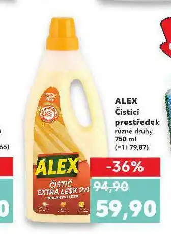 Kaufland Alex čisticí prostředky nabídka