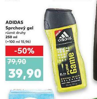 Kaufland Adidas sprchový gel nabídka