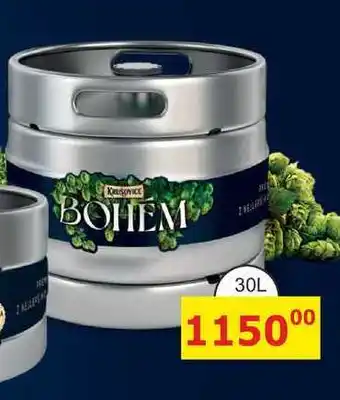 KRUŠOVICE BOHÉM 30L sud