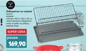 Kaufland Odkapávač na nádobí nabídka