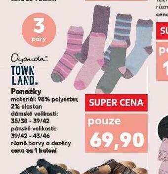 Kaufland Ponožky nabídka