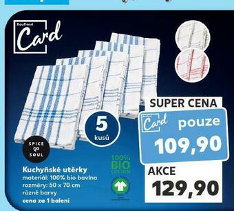 Kaufland Kuchyňské utěrky nabídka