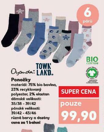 Kaufland Ponožky nabídka