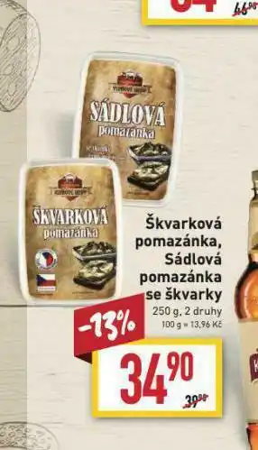 Škvarková pomazánka