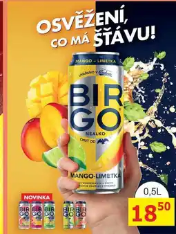 BENE Nápoje BIR GO 0,5l plechovka nabídka