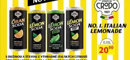 BENE Nápoje CRODO limonáda 0,33l plech nabídka