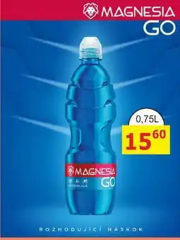 BENE Nápoje Magnesia Go přírodní minerální voda neperlivá nabídka