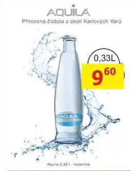 BENE Nápoje Aquila Aqualinea 0,33l 0.33l nabídka