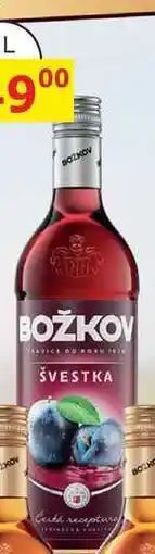 BENE Nápoje BOŽKOV ŠVESTKA nabídka