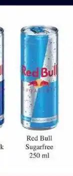 BENE Nápoje Red Bull Sugarfree nabídka