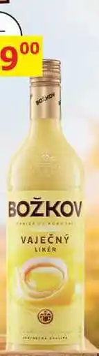 BENE Nápoje Božkov Vaječný likér nabídka