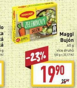 Billa Maggi bujón nabídka