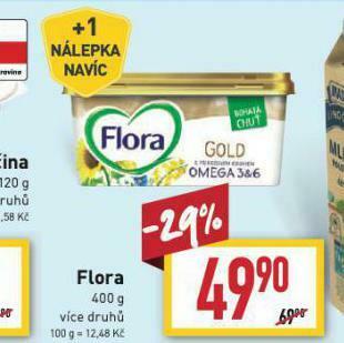 Billa Flora nabídka