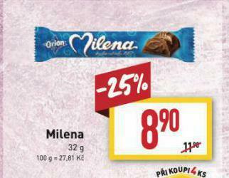 Billa Milena nabídka