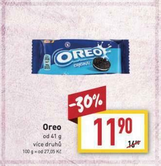 Billa Oreo nabídka