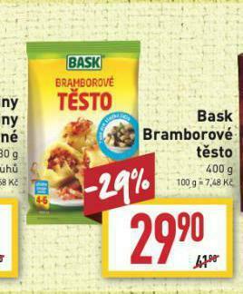 Billa Bramborové těsto nabídka