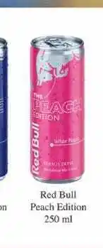BENE Nápoje Red Bull Peach Edition nabídka