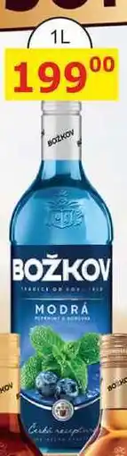 BENE Nápoje BOŽKOV MODRÁ nabídka