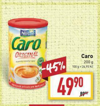 Billa Caro nabídka