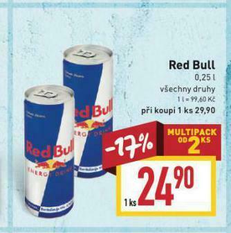 Billa Red bull nabídka