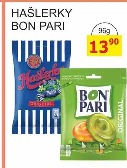 BENE Nápoje BON PARI nabídka