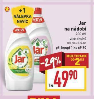 Billa Jar na nádobí nabídka