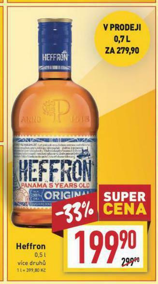 Billa Heffron nabídka