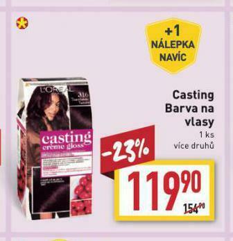 Billa Casting barva na vlasy nabídka