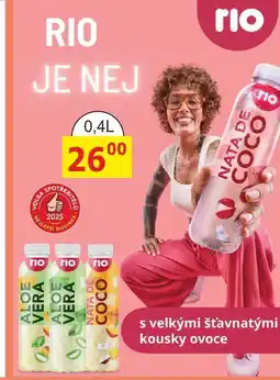 BENE Nápoje RIO nabídka
