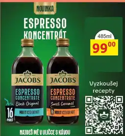 BENE Nápoje JACOBS ESPRESSO CONCENTRATE nabídka