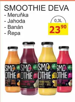 BENE Nápoje SMOOTHIE DEVA nabídka