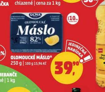 Penny Market Olomoucké máslo nabídka