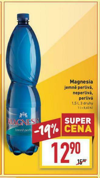 Billa Magnesia nabídka
