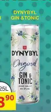 BENE Nápoje DYNYBYL GIN & TONIC 0,25L míchaný nápoj, plech nabídka
