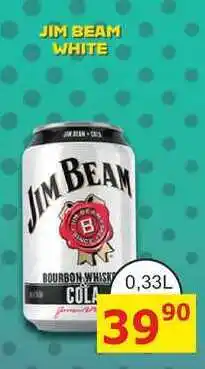 BENE Nápoje JIM BEAM WHITE 0,33L plech nabídka