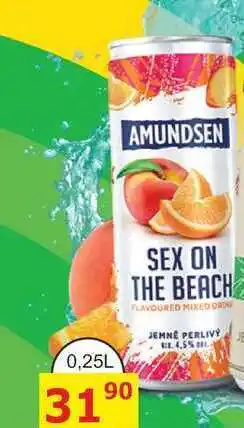 BENE Nápoje AMUNDSEN SEX ON THE BEACH 0,25L míchaný nápoj, plech nabídka