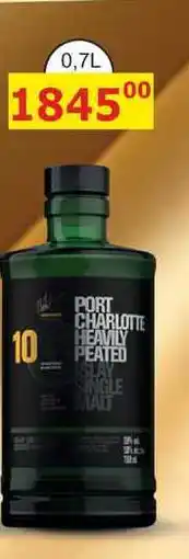BENE Nápoje Bruichladdich Port Charlotte 10y 0,7l 50% nabídka