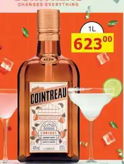 BENE Nápoje Cointreau Likér nabídka