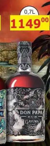 BENE Nápoje DON PAPA GAYUMA nabídka