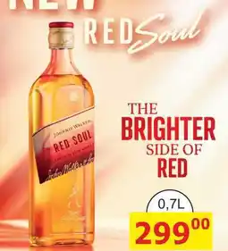 BENE Nápoje JOHNNIE WALKER RED SOUL nabídka