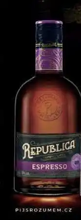 BENE Nápoje REPUBLICA ESPRESSO nabídka