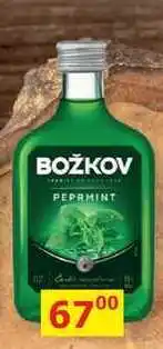 BENE Nápoje Božkov Peprmint nabídka
