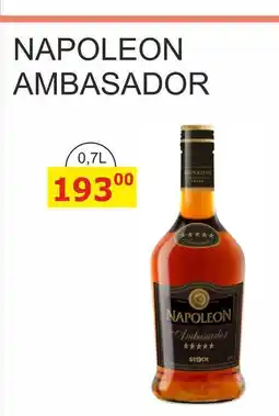 BENE Nápoje Napoleon Ambassador 0,7l 28% nabídka