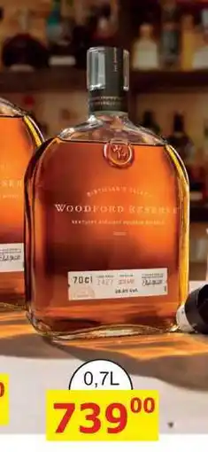 BENE Nápoje Woodford Reserve Distiller's Select 0,7l 43,2 nabídka