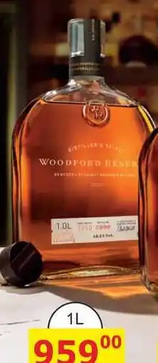BENE Nápoje Woodford Reserve Distiller's Select 1l 43,2% nabídka