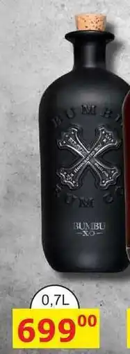 BENE Nápoje BUMBU XO nabídka