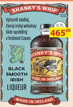 BENE Nápoje SHANKY'S WHIP černý irský whiskey likér nabídka