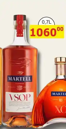 BENE Nápoje Martell VSOP 0,7l 40% nabídka